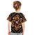 Norwegian Male Bunad Kid T Shirt with Rosemaling Folk Art Black Color - Wonder Print Shop