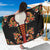 Norwegian Male Bunad Sarong with Rosemaling Folk Art Black Color - Wonder Print Shop