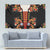 Norwegian Male Bunad Tapestry with Rosemaling Folk Art Black Color - Wonder Print Shop