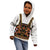 Norwegian Female Bunad Kid Hoodie with Rosemaling Folk Art Black Color - Wonder Print Shop