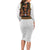Norwegian Female Bunad Long Sleeve Bodycon Dress with Rosemaling Folk Art Black Color - Wonder Print Shop