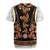 Norwegian Female Bunad Rugby Jersey with Rosemaling Folk Art Black Color - Wonder Print Shop