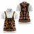 Norwegian Female Bunad Women Polo Shirt with Rosemaling Folk Art Black Color - Wonder Print Shop