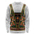 Norwegian Female Bunad Long Sleeve Shirt with Rosemaling Folk Art Green Color - Wonder Print Shop