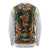 Norwegian Female Bunad Long Sleeve Shirt with Rosemaling Folk Art Green Color - Wonder Print Shop