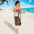 Norwegian Female Bunad Sarong with Rosemaling Folk Art Green Color - Wonder Print Shop