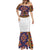 Norwegian Female Bunad Mermaid Dress with Rosemaling Folk Art Navy Color - Wonder Print Shop