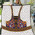 Norwegian Female Bunad Quilt with Rosemaling Folk Art Navy Color - Wonder Print Shop