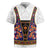 Norwegian Female Bunad Rugby Jersey with Rosemaling Folk Art Navy Color - Wonder Print Shop