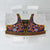 Norwegian Female Bunad Tablecloth with Rosemaling Folk Art Navy Color - Wonder Print Shop
