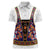 Norwegian Female Bunad Women Polo Shirt with Rosemaling Folk Art Navy Color - Wonder Print Shop