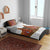 Norwegian Female Bunad Bedding Set with Rosemaling Folk Art Red Color - Wonder Print Shop