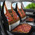 Norwegian Female Bunad Car Seat Cover with Rosemaling Folk Art Red Color - Wonder Print Shop