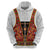 Norwegian Female Bunad Hoodie with Rosemaling Folk Art Red Color - Wonder Print Shop