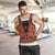 Norwegian Female Bunad Men Tank Top with Rosemaling Folk Art Red Color - Wonder Print Shop