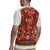 Norwegian Female Bunad Rugby Jersey with Rosemaling Folk Art Red Color - Wonder Print Shop