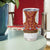 Norwegian Female Bunad Tumbler Cup with Rosemaling Folk Art Red Color - Wonder Print Shop
