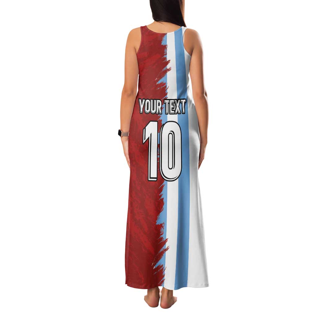 Half Argentina and Half Spain Football Family Matching Tank Maxi Dress and Hawaiian Shirt Grunge Style - Wonder Print Shop