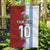 Half Argentina and Half Spain Football Garden Flag Grunge Style - Wonder Print Shop