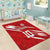 Custom Rugby Japan Area Rug The Champion Brave Blossoms Red Color - Wonder Print Shop