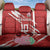 Custom Rugby Japan Back Car Seat Cover The Champion Brave Blossoms Red Color - Wonder Print Shop