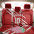 Custom Rugby Japan Back Car Seat Cover The Champion Brave Blossoms Red Color - Wonder Print Shop