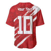Custom Rugby Japan Baseball Jersey The Champion Brave Blossoms Red Color - Wonder Print Shop