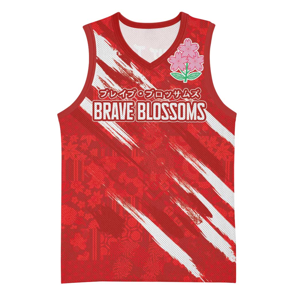 Custom Rugby Japan Basketball Jersey The Champion Brave Blossoms Red Color - Wonder Print Shop