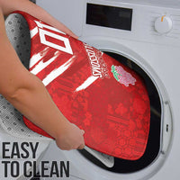 Custom Rugby Japan Bathroom Set The Champion Brave Blossoms Red Color - Wonder Print Shop