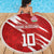 Custom Rugby Japan Beach Blanket The Champion Brave Blossoms Red Color - Wonder Print Shop