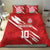 Custom Rugby Japan Bedding Set The Champion Brave Blossoms Red Color - Wonder Print Shop
