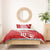 Custom Rugby Japan Bedding Set The Champion Brave Blossoms Red Color - Wonder Print Shop