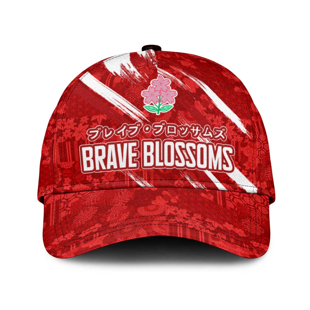 Rugby Japan Classic Cap The Champion Brave Blossoms Red Color - Wonder Print Shop