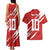 Custom Rugby Japan Couples Matching Tank Maxi Dress and Hawaiian Shirt The Champion Brave Blossoms Red Color - Wonder Print Shop