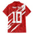 Custom Rugby Japan Family Matching Puletasi and Hawaiian Shirt The Champion Brave Blossoms Red Color - Wonder Print Shop