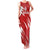 Custom Rugby Japan Family Matching Tank Maxi Dress and Hawaiian Shirt The Champion Brave Blossoms Red Color - Wonder Print Shop