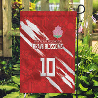 Custom Rugby Japan Garden Flag The Champion Brave Blossoms Red Color - Wonder Print Shop