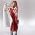 Custom Rugby Japan Hooded Blanket The Champion Brave Blossoms Red Color - Wonder Print Shop