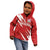 Custom Rugby Japan Kid Hoodie The Champion Brave Blossoms Red Color - Wonder Print Shop
