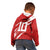 Custom Rugby Japan Kid Hoodie The Champion Brave Blossoms Red Color - Wonder Print Shop