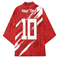 Custom Rugby Japan Kimono The Champion Brave Blossoms Red Color - Wonder Print Shop