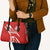 Custom Rugby Japan Leather Bag The Champion Brave Blossoms Red Color - Wonder Print Shop