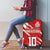 Custom Rugby Japan Luggage Cover The Champion Brave Blossoms Red Color - Wonder Print Shop