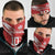 Custom Rugby Japan Neck Gaiter The Champion Brave Blossoms Red Color - Wonder Print Shop
