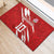 Custom Rugby Japan Rubber Doormat The Champion Brave Blossoms Red Color - Wonder Print Shop