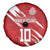 Custom Rugby Japan Spare Tire Cover The Champion Brave Blossoms Red Color - Wonder Print Shop