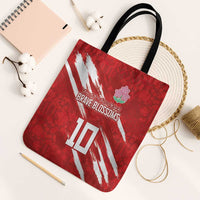 Custom Rugby Japan Tote Bag The Champion Brave Blossoms Red Color - Wonder Print Shop