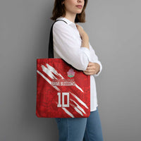 Custom Rugby Japan Tote Bag The Champion Brave Blossoms Red Color - Wonder Print Shop