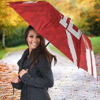 Custom Rugby Japan Umbrella The Champion Brave Blossoms Red Color - Wonder Print Shop