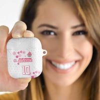 Custom Rugby Japan AirPods Case The Champion Brave Blossoms White Color - Wonder Print Shop